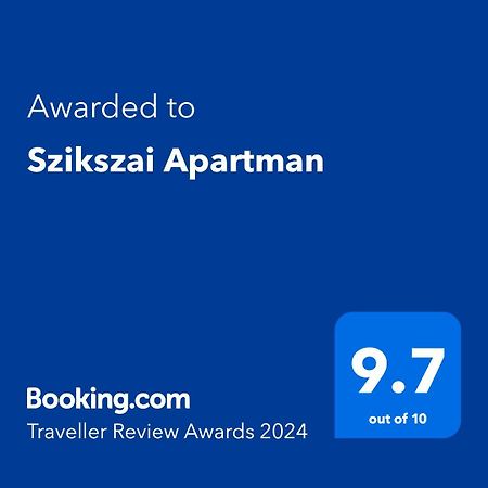 Szikszai Apartman Balatonfůzfő Extérieur photo